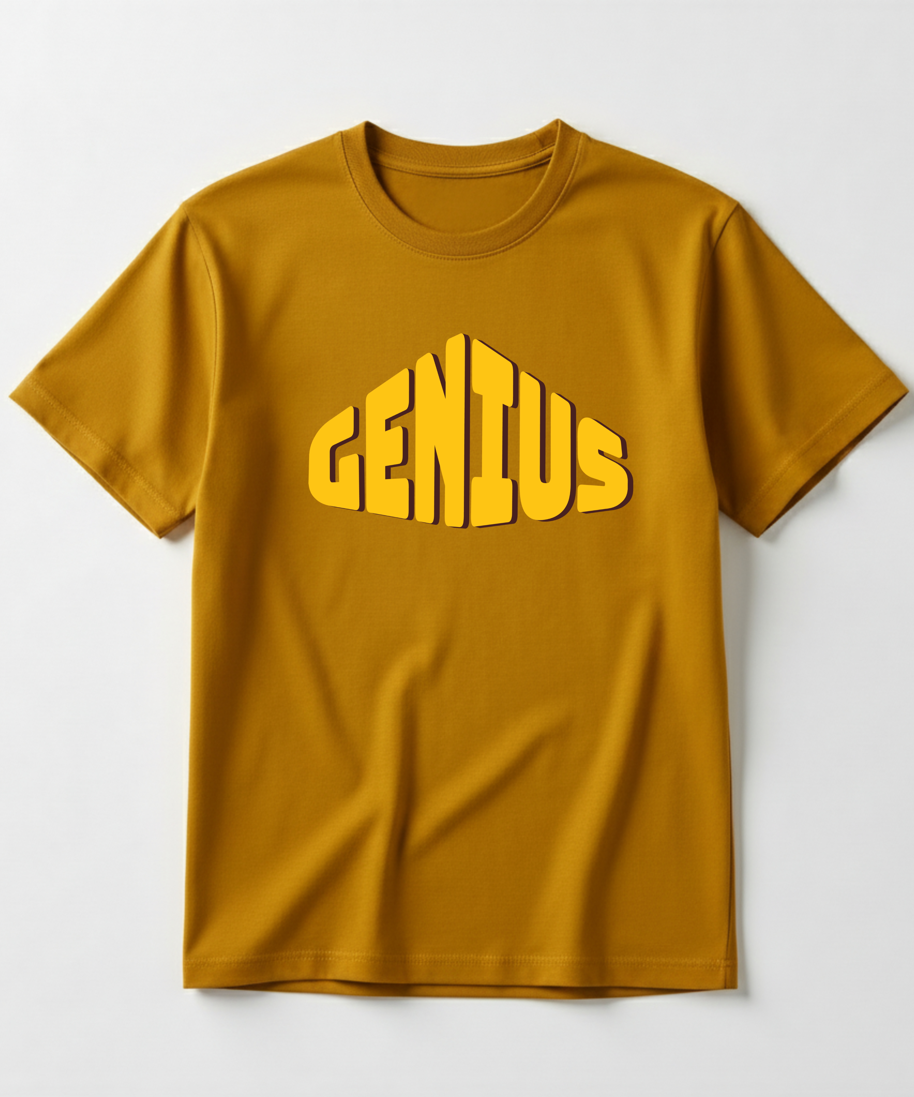 Genius - Unisex Half Sleeve Tshirt