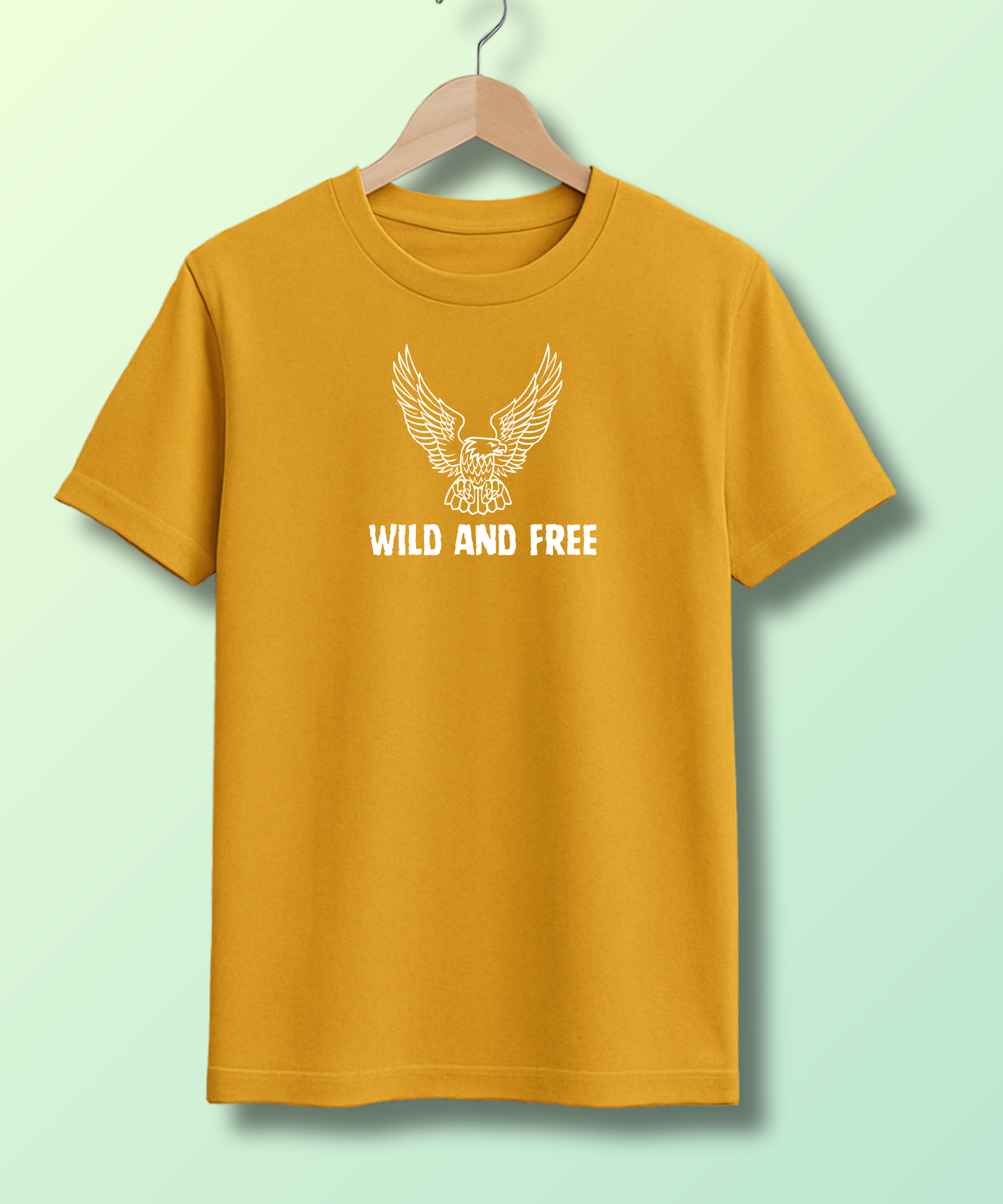 Wild and Free - Unisex Half Sleeve Tshirt