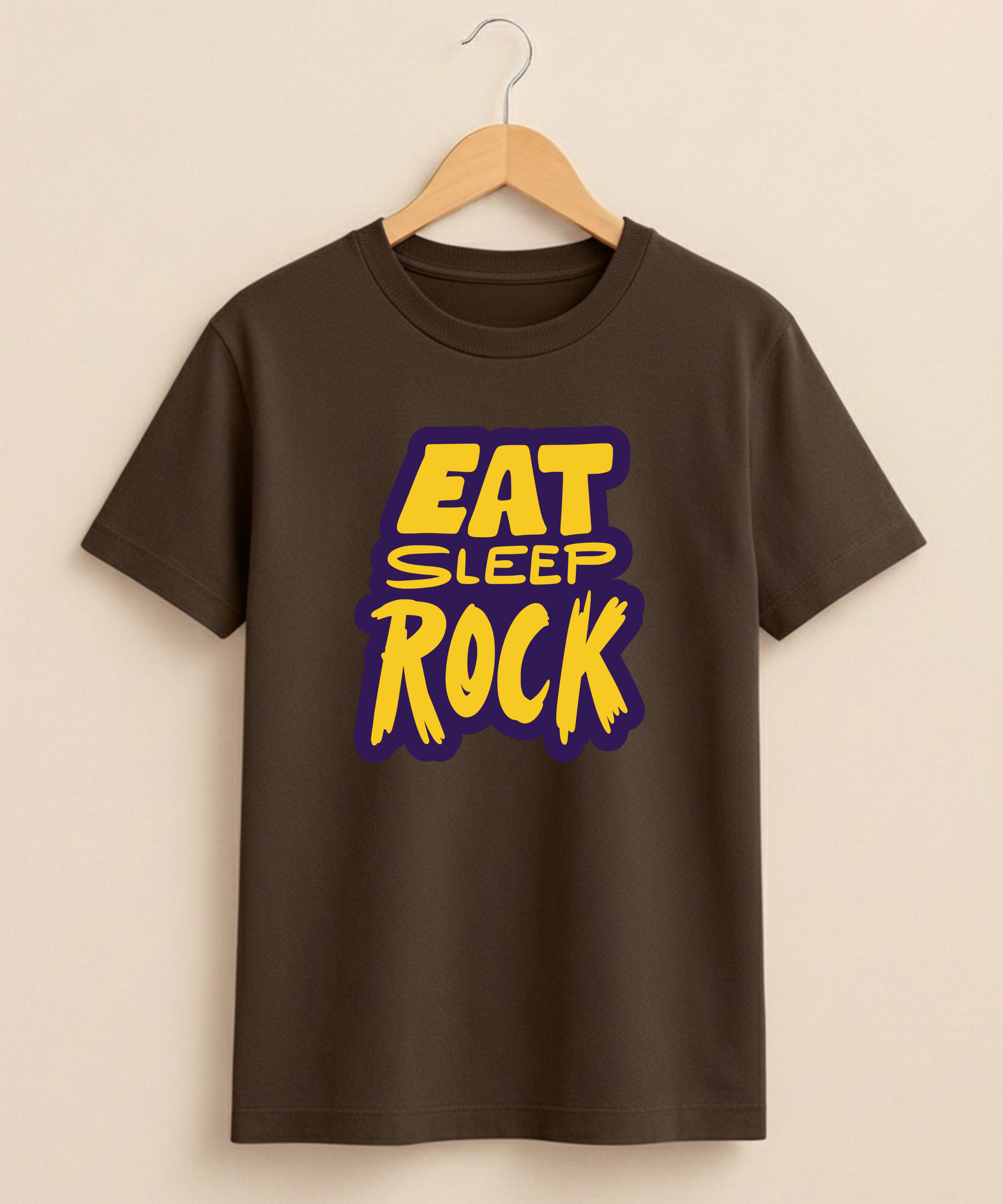 Eat Sleep Rock - Unisex Half Sleeve Tshirt