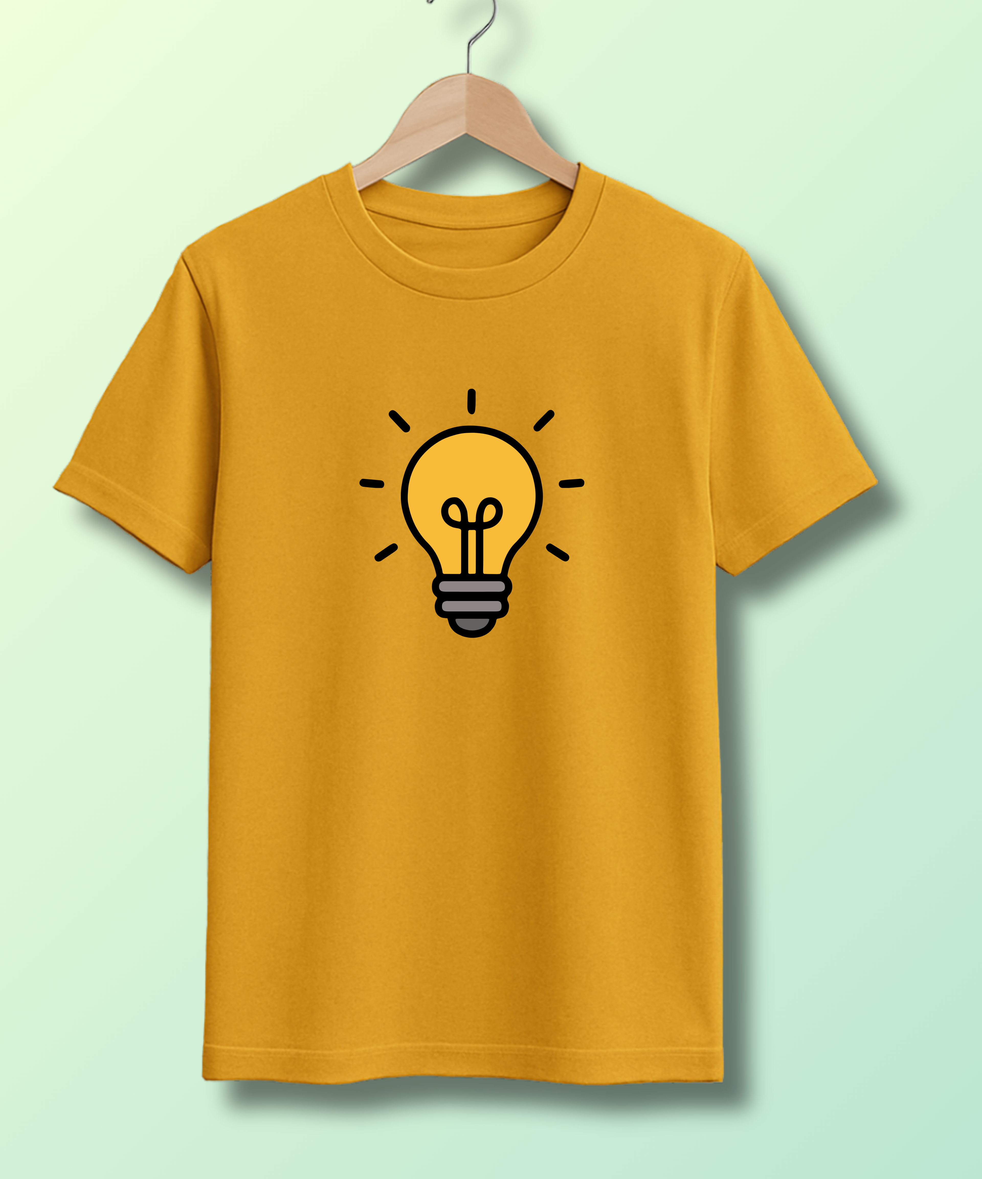 Bulb - Unisex Half Sleeve Tshirt
