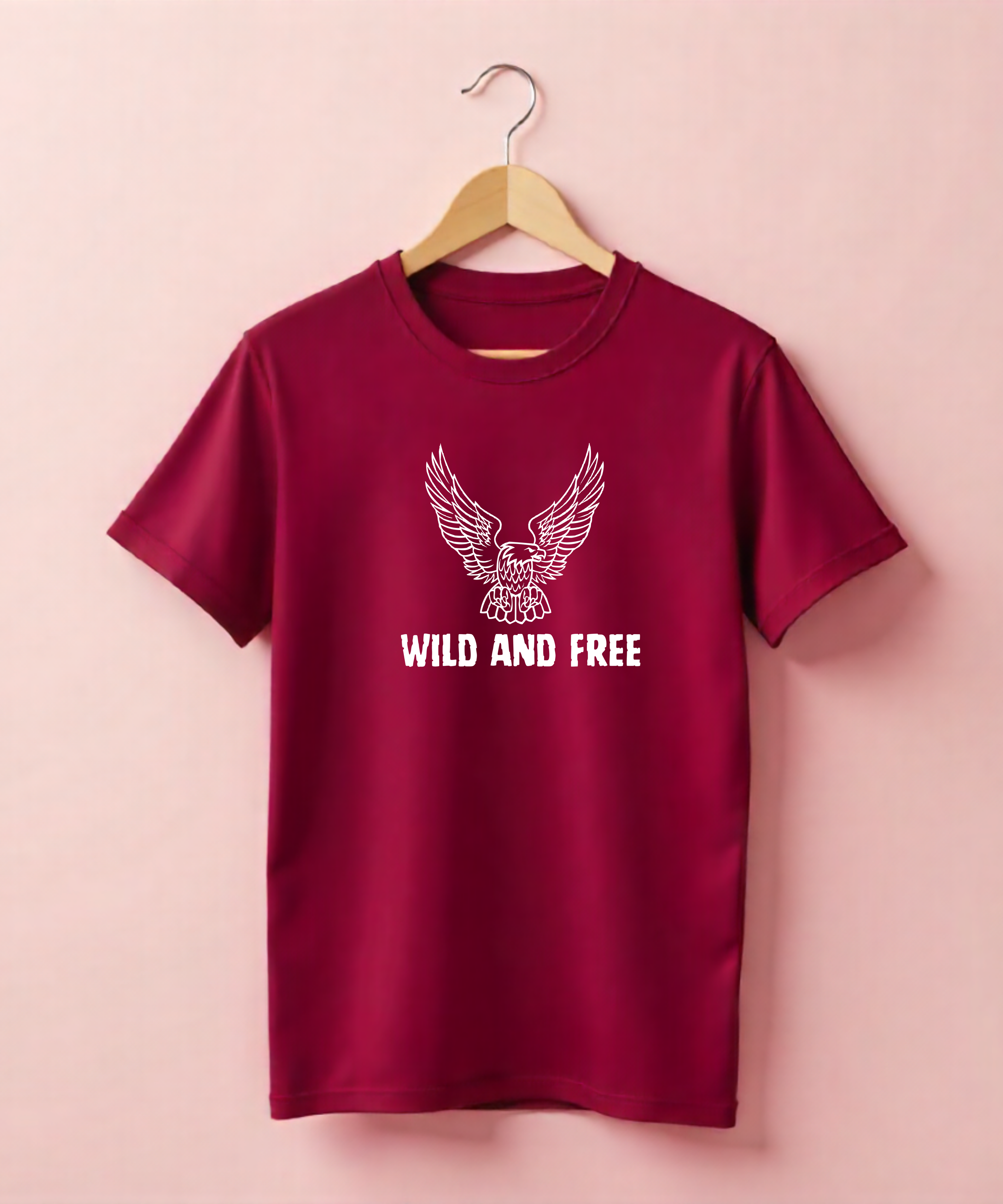 Wild and Free - Unisex Half Sleeve Tshirt