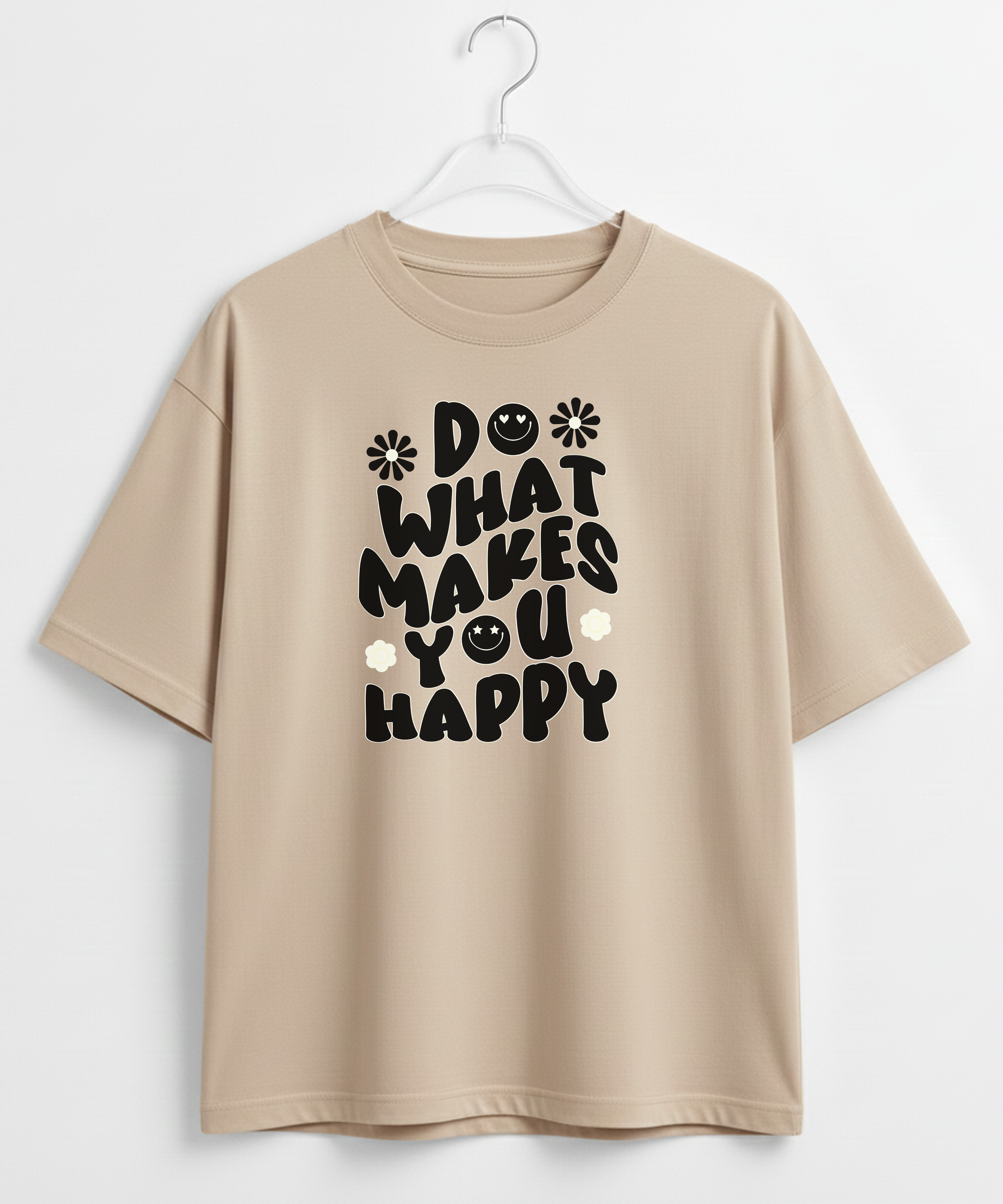 Do what makes you happy - Unisex Oversize Tshirt