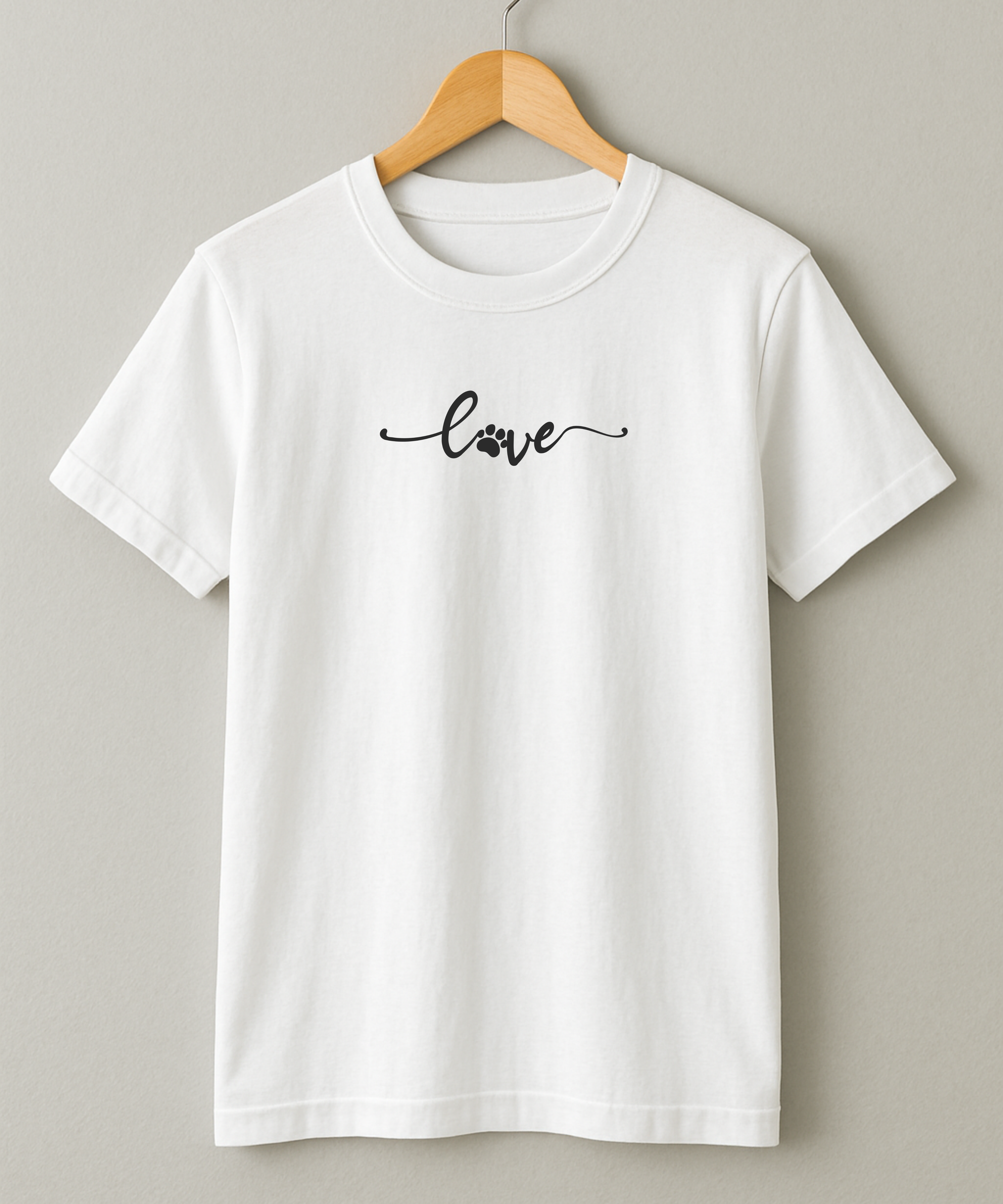 Paw love - Unisex Half Sleeve Tshirt