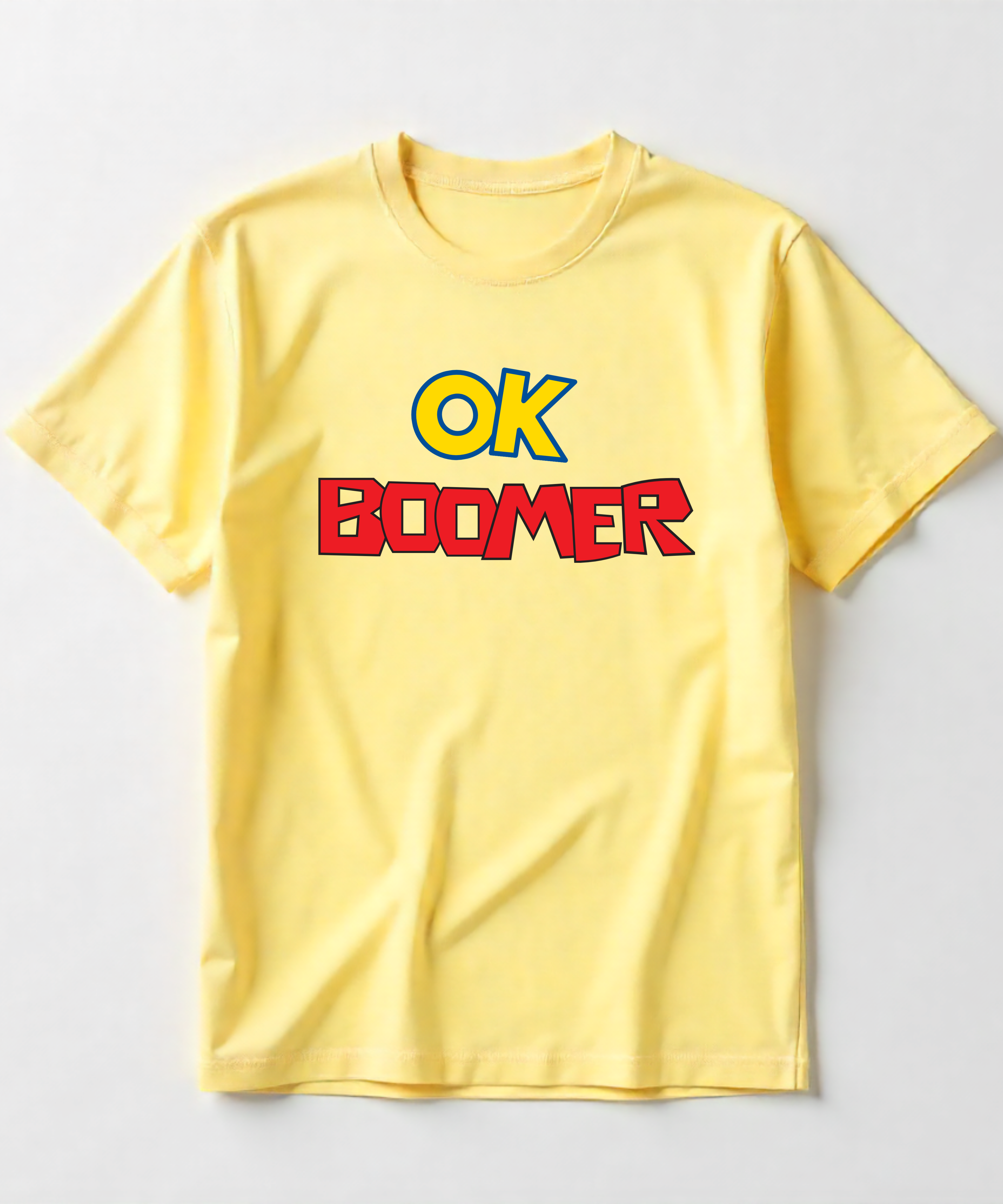 Ok Boomer - Unisex Half Sleeve Tshirt