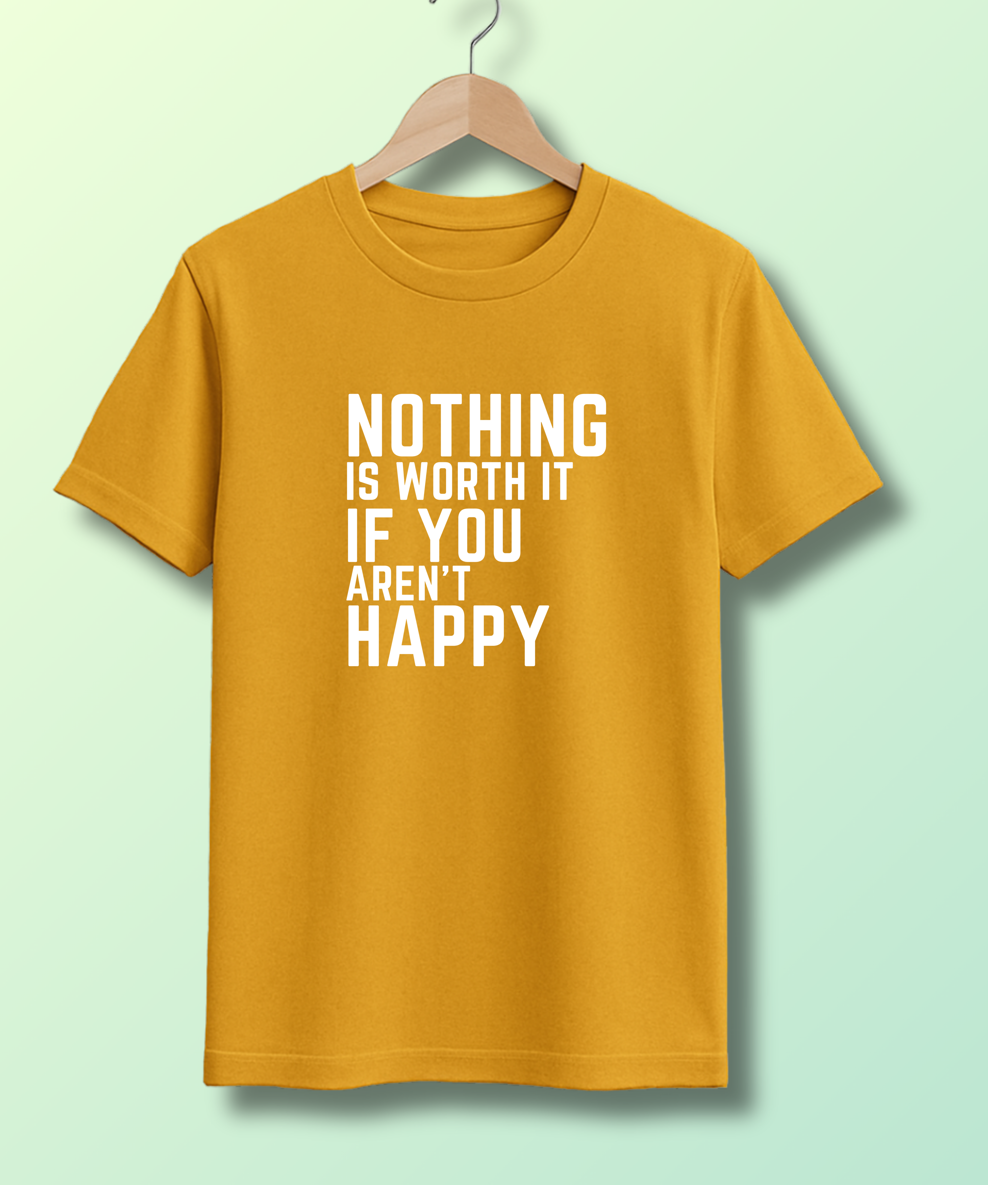 Nothing is worth it - Unisex Half Sleeve Tshirt