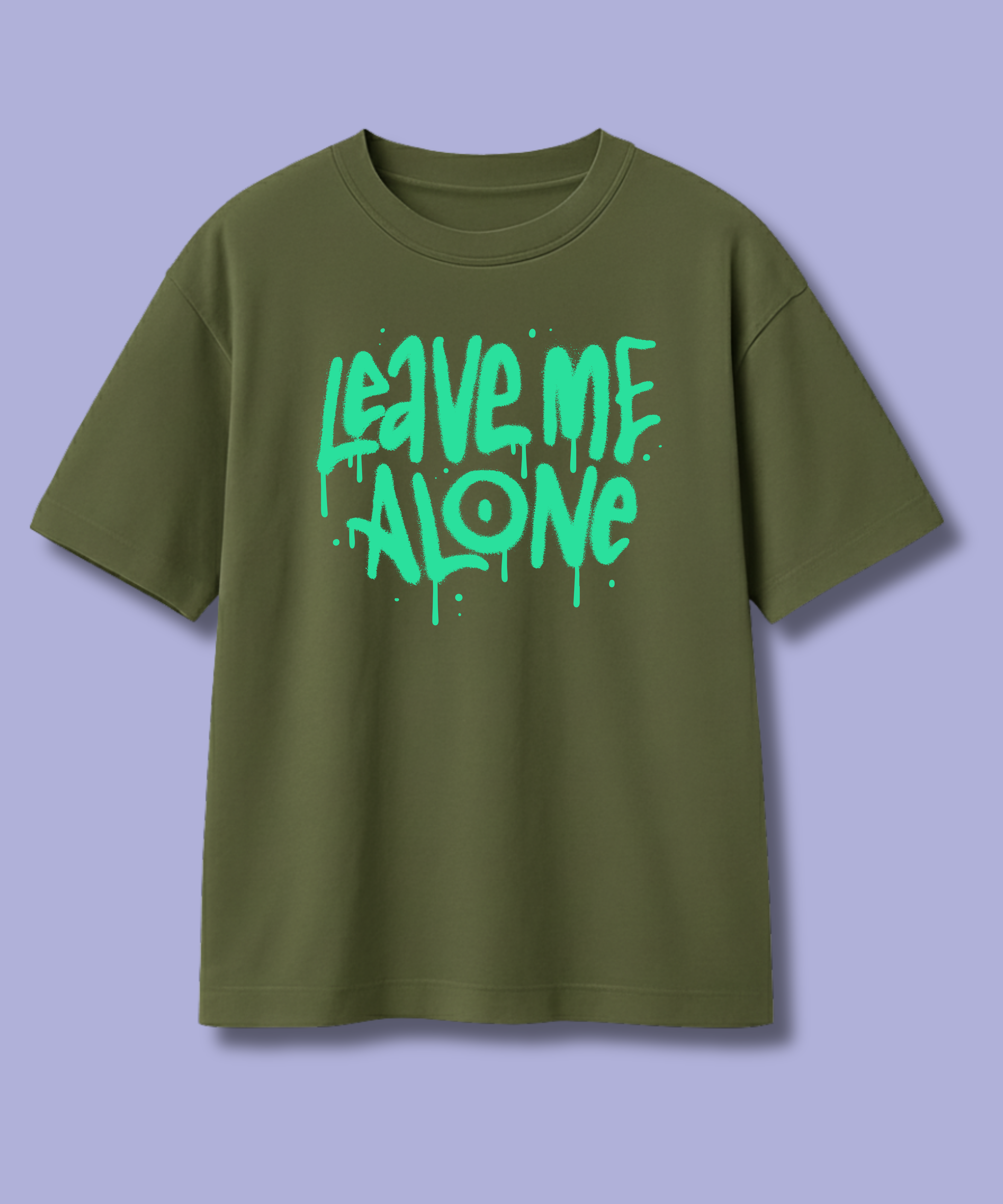 Leave me Alone - Unisex Oversize Tshirt