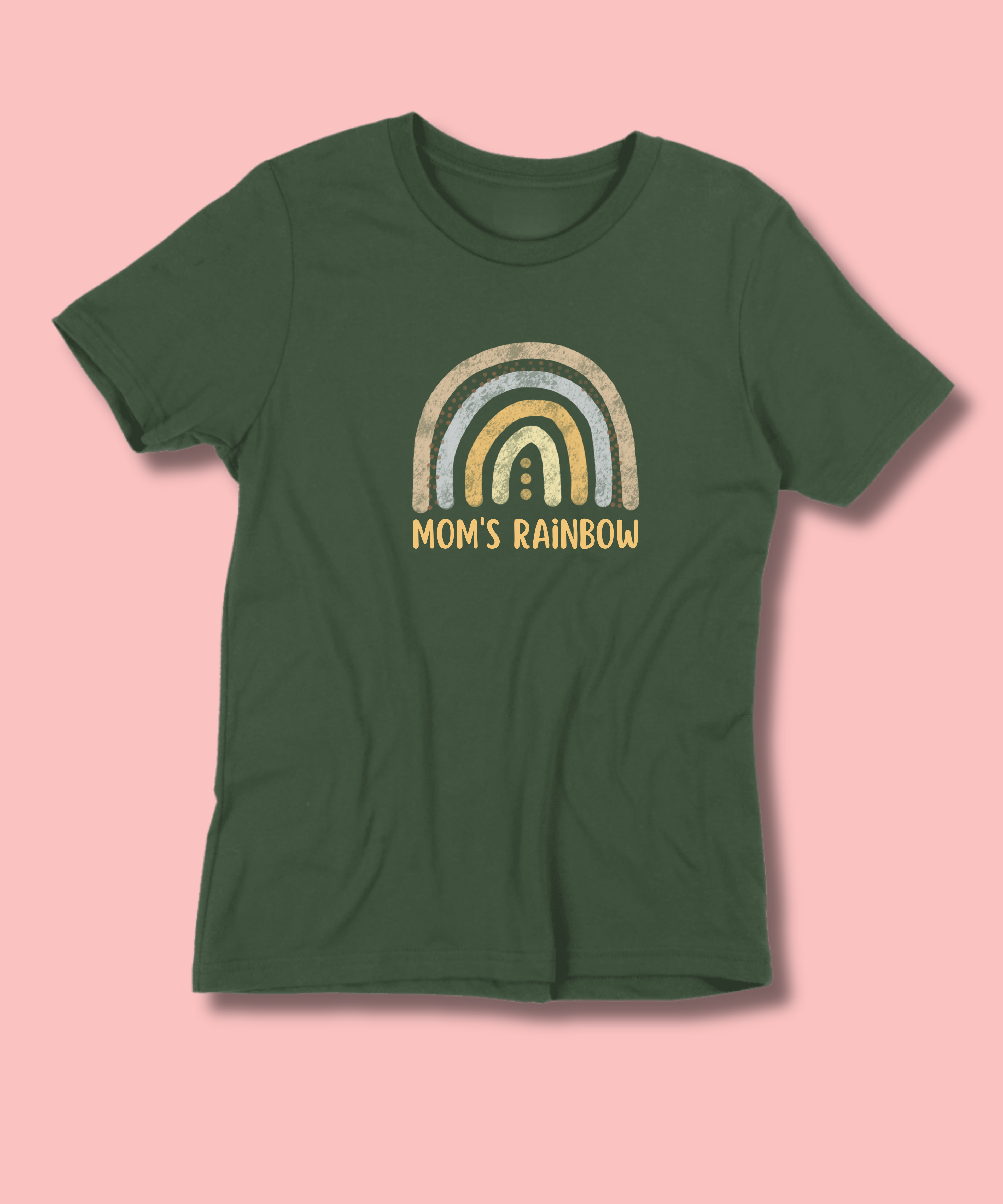 Mom's Rainbow - Kids Tshirt