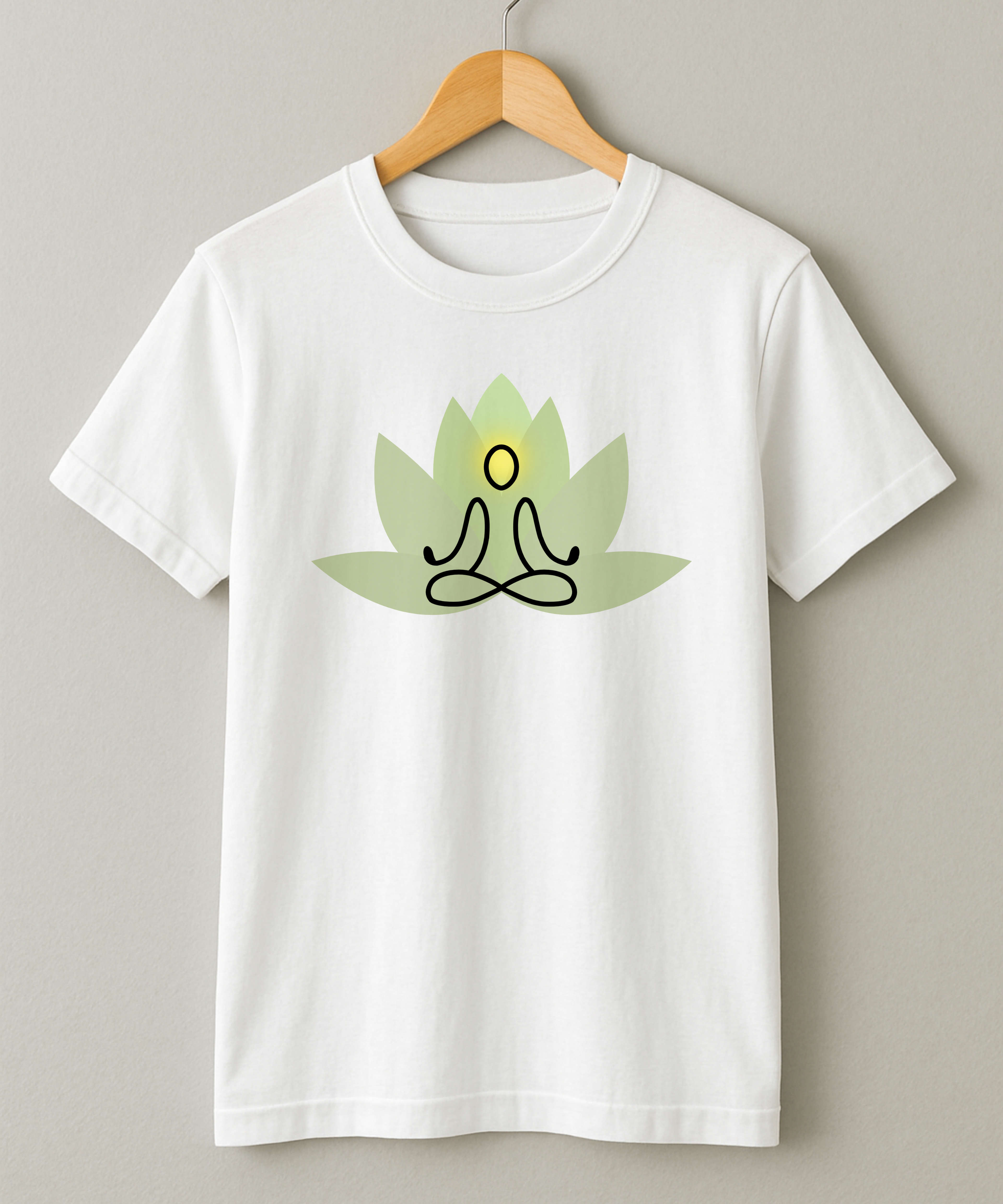 Meditate - Unisex Half Sleeve Tshirt