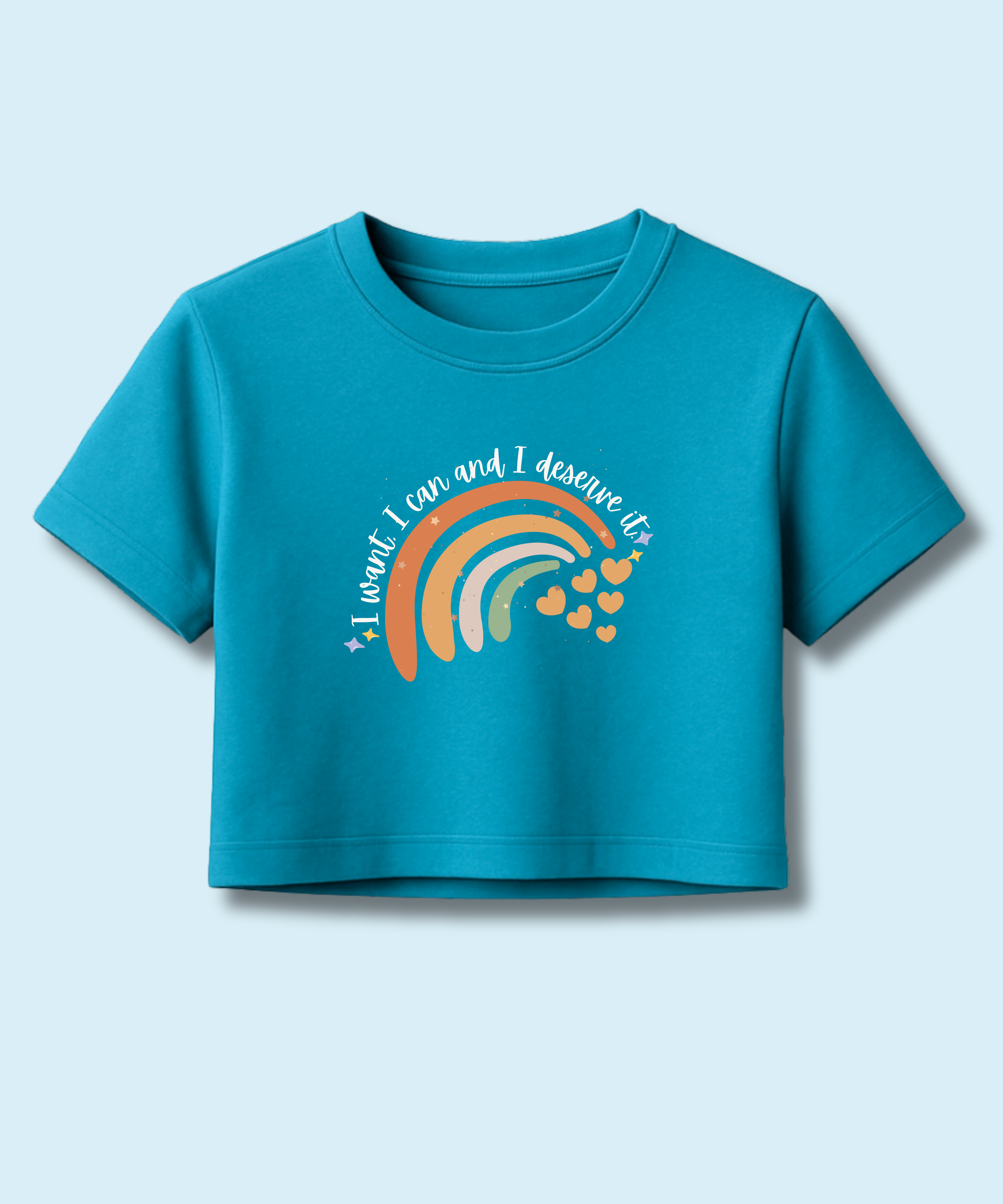 I Want I Deserve - Crop Top