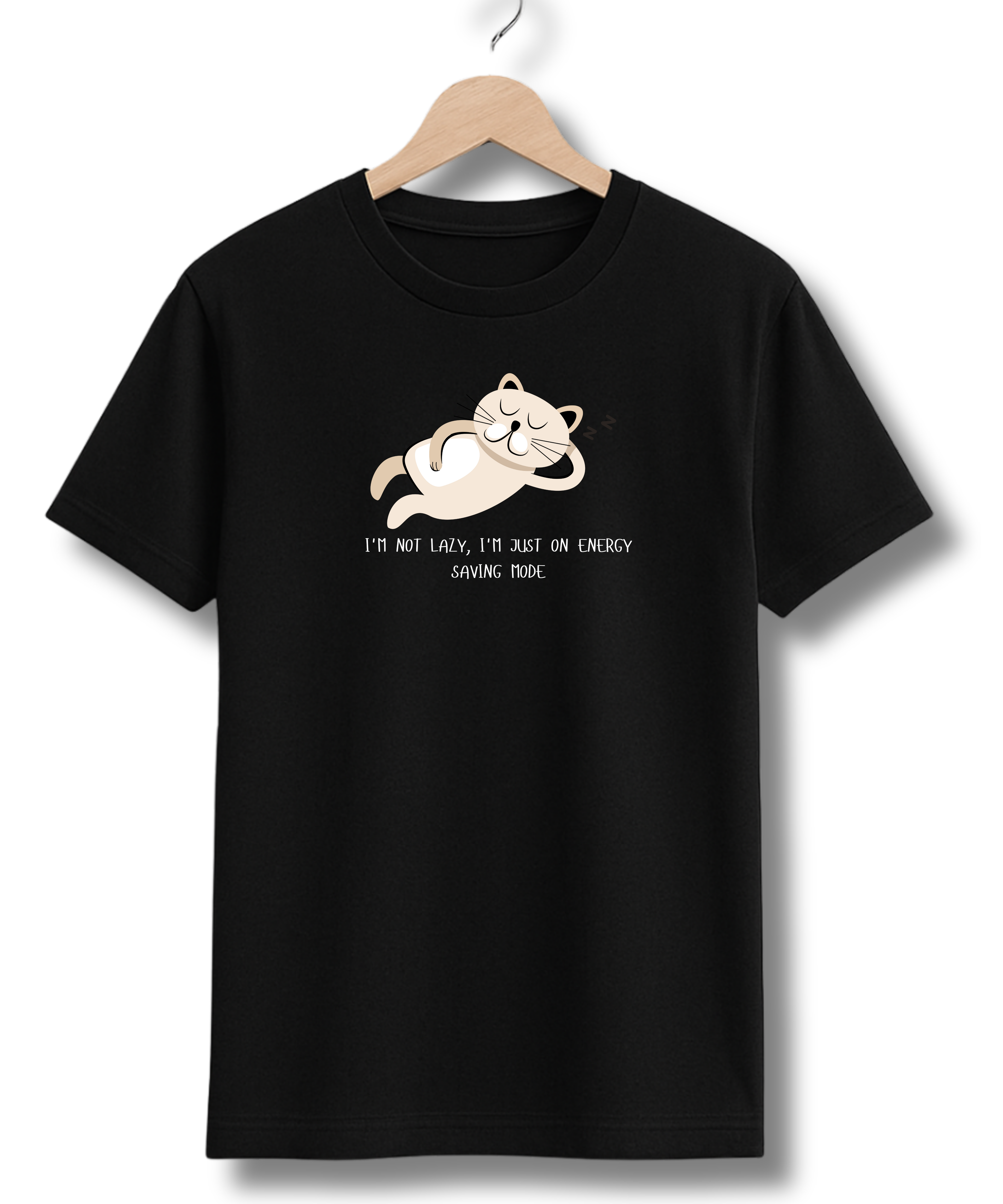 Not lazy - Unisex Half Sleeve Tshirt