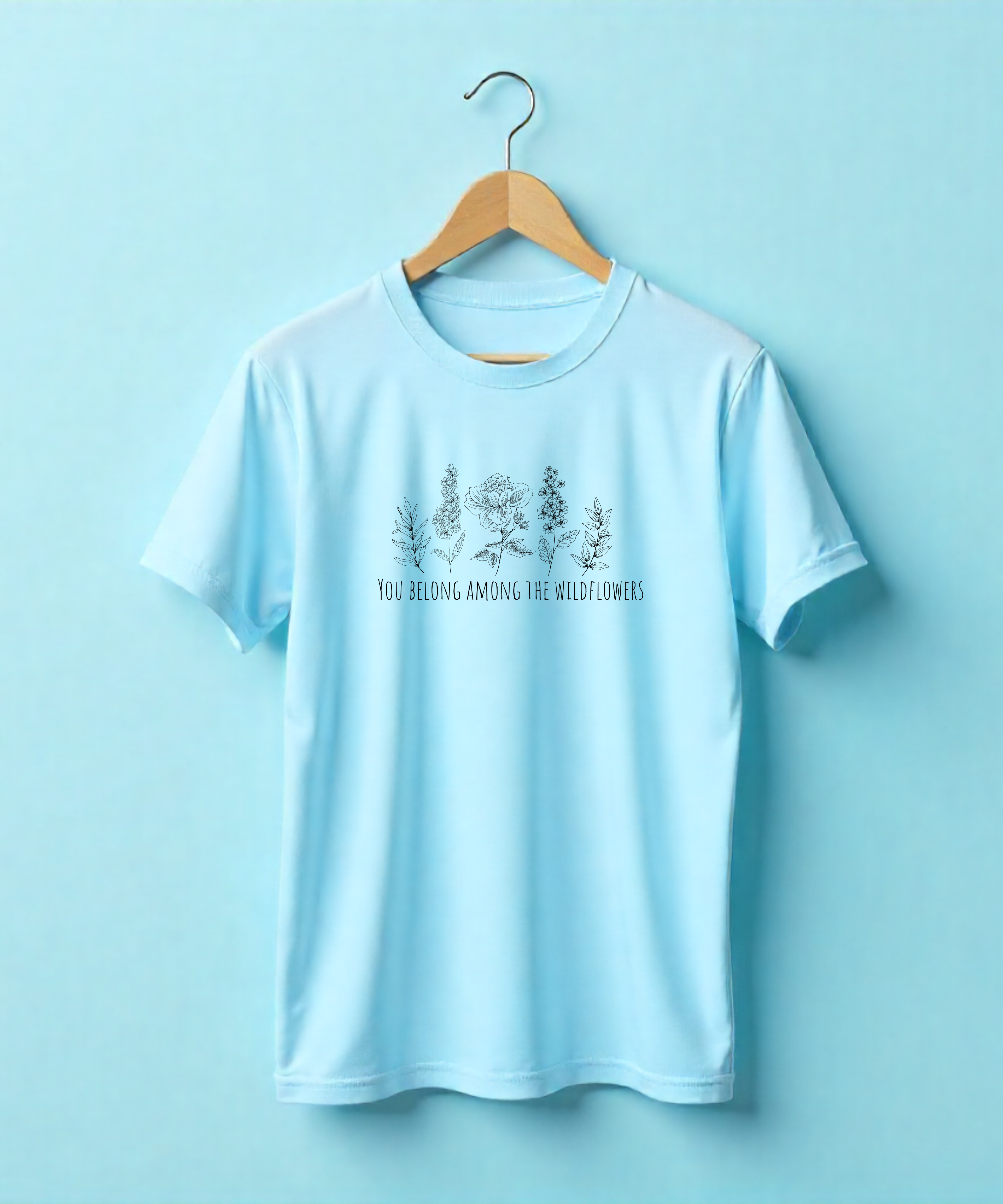 Wild Flowers - Unisex Half Sleeve Tshirt