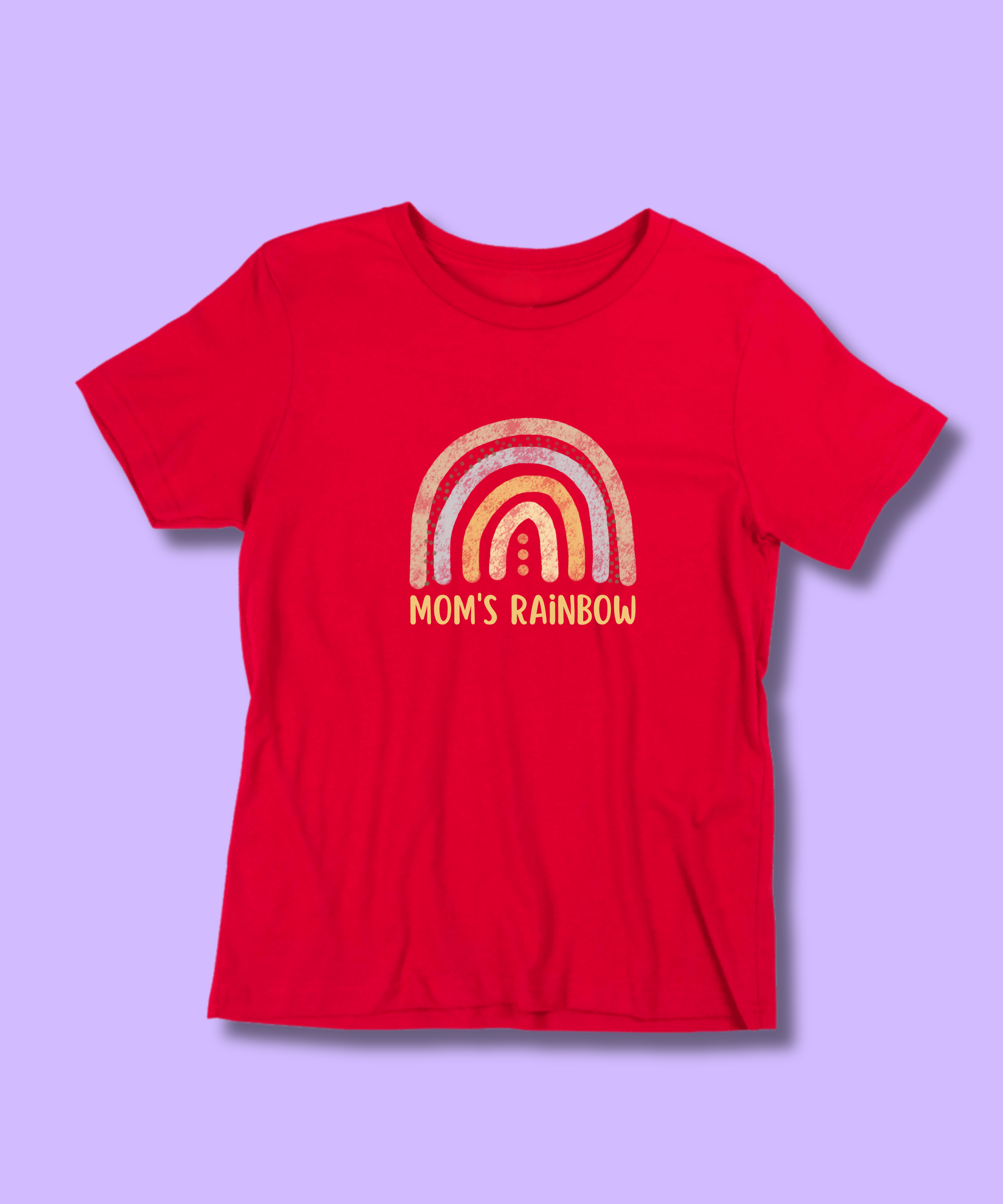 Mom's Rainbow - Kids Tshirt