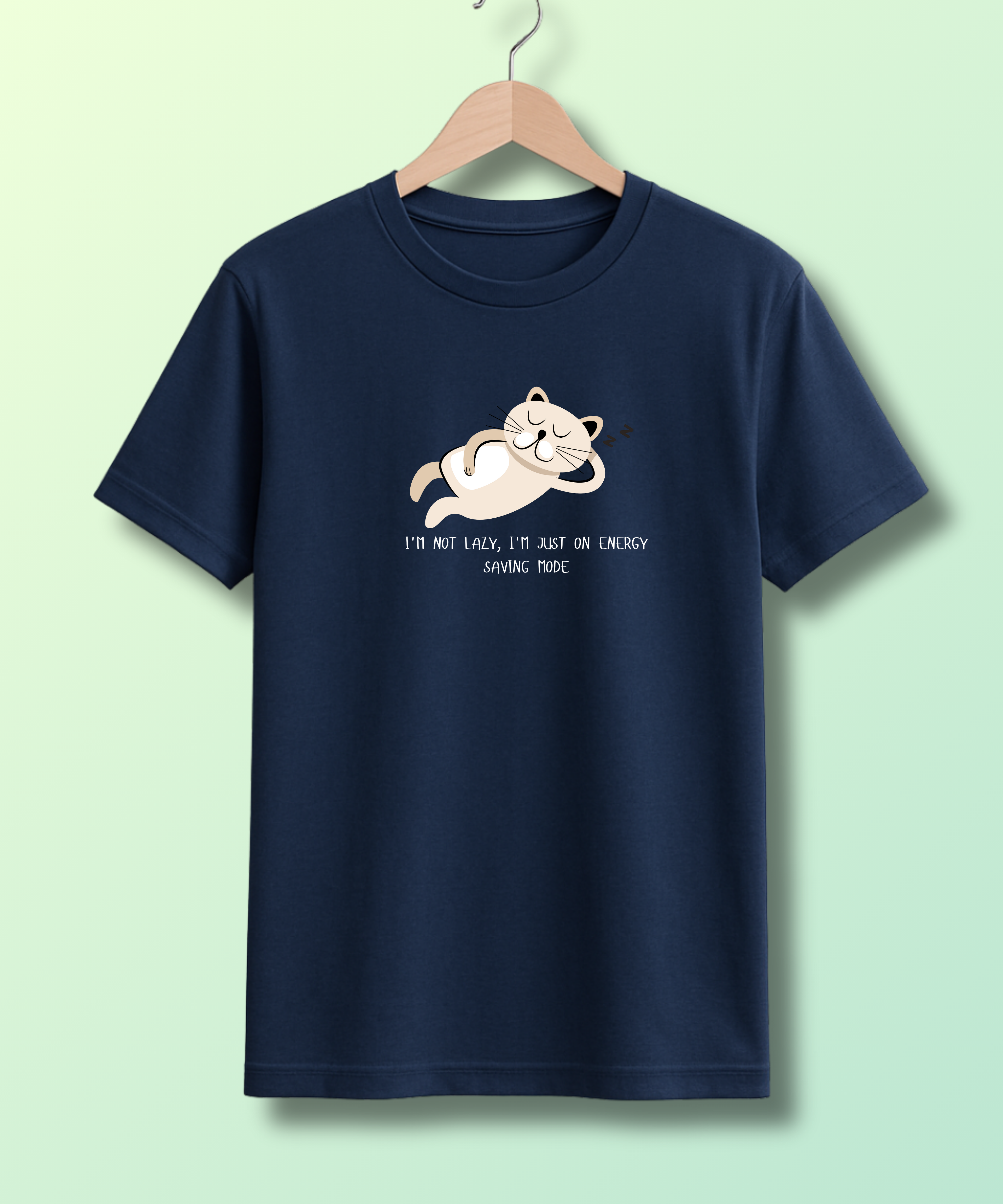 Not lazy - Unisex Half Sleeve Tshirt