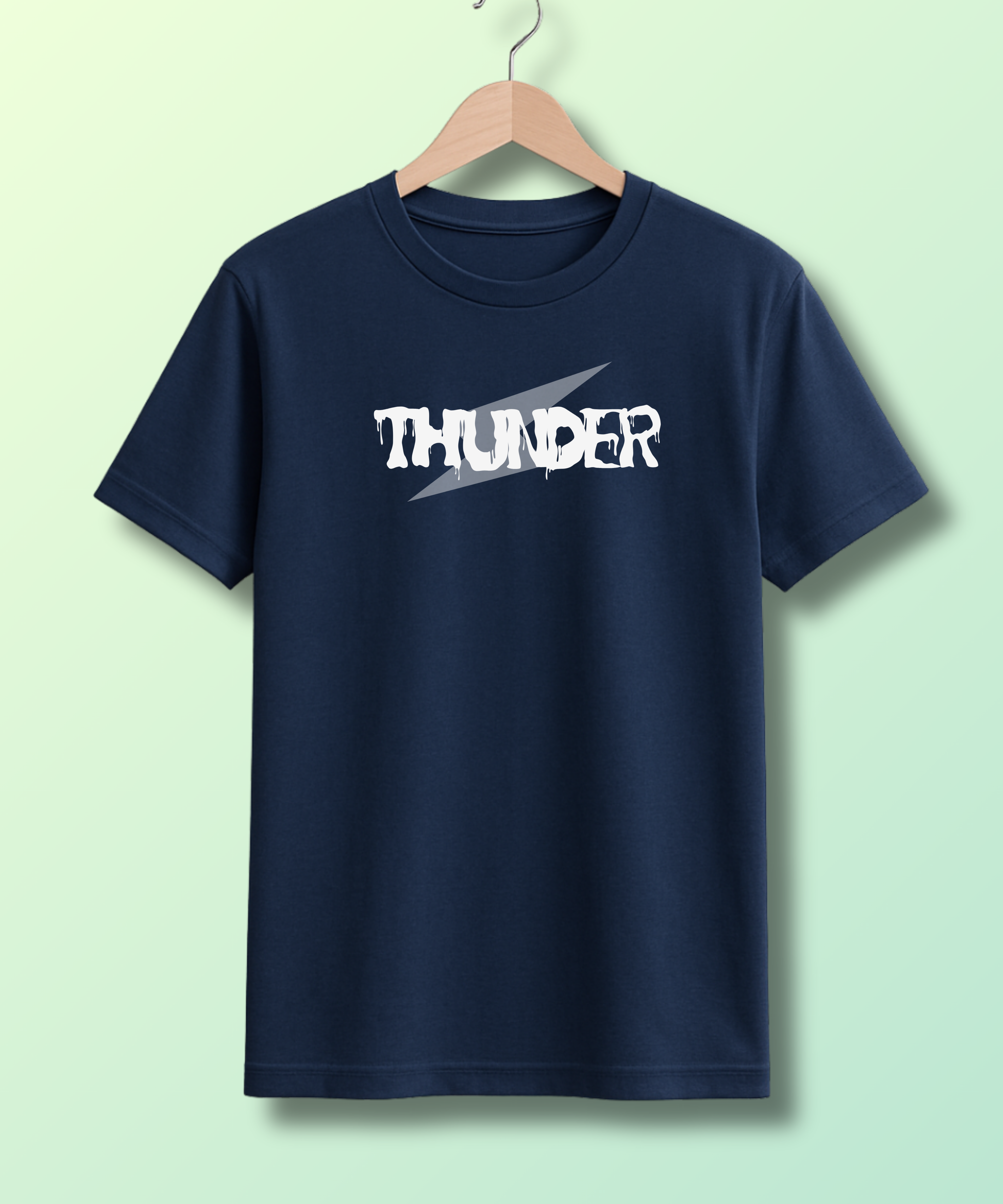 Thunder - Unisex Half Sleeve Tshirt