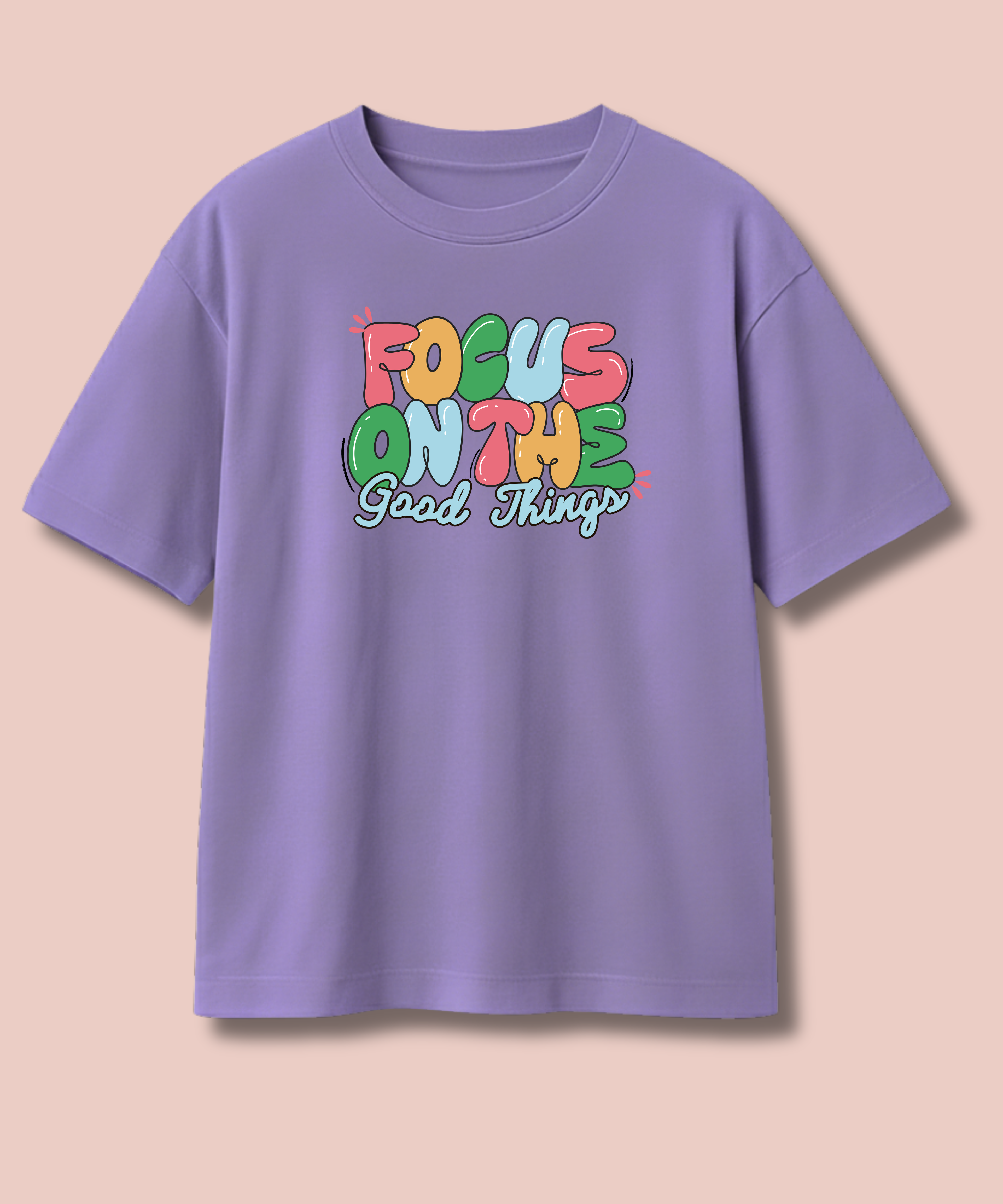 Focus on good things - Unisex Oversize Tshirt