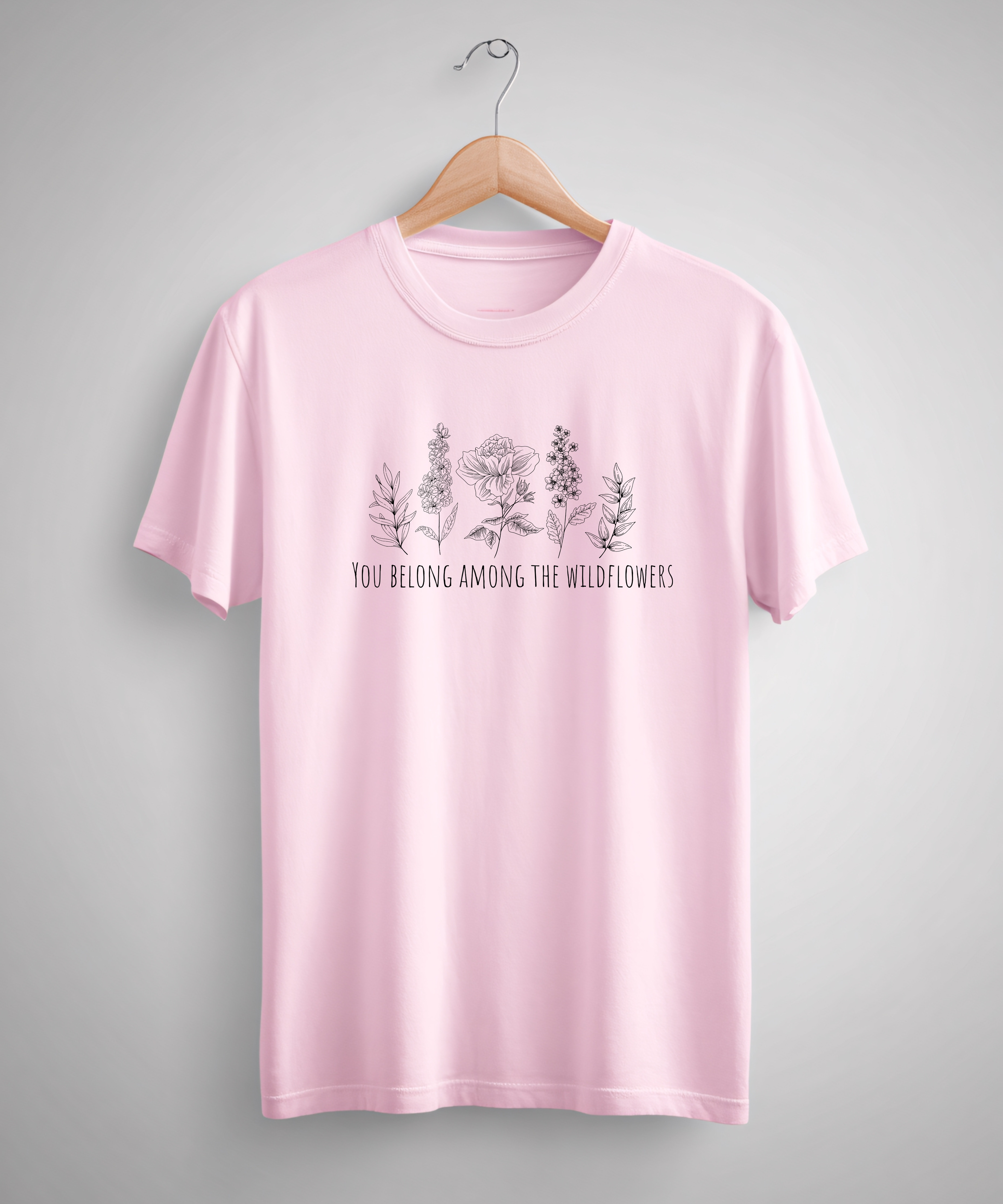 Wild Flowers - Unisex Half Sleeve Tshirt