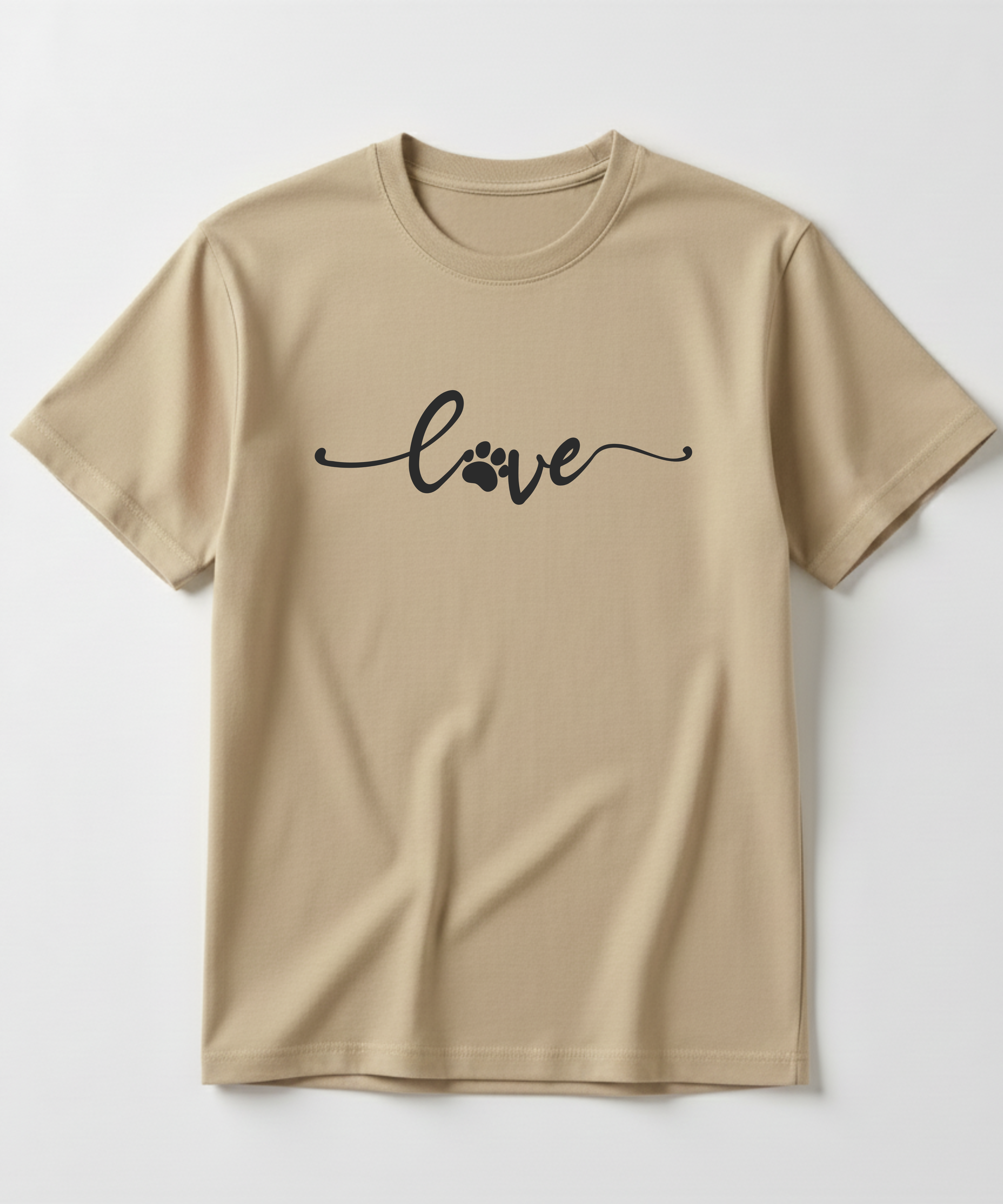 Paw love - Unisex Half Sleeve Tshirt
